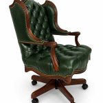 Arthur Leather Tufted Executive Chair