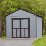 Astoria 12 ft. x 12 ft. Outdoor Wood Storage Shed - Image 2