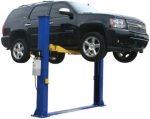 ATLAS Automotive Equipment 9KBPX 2-Post Lift/Hoist, Baseplate Style, 9’6″ Minimum Ceiling Height, 9,000lb Capacity, Symmetric Arms, Dual Hydraulic Chain Drives Cylinders, for Low Ceiling Home Use - Prioka