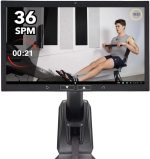 Aviron Strong Series Rower: 22″ HD Touchscreen, Dual Air & Magnetic Resistances up to 100 lbs. Game-Based Workouts, Streaming, Compact Designs - Image 6