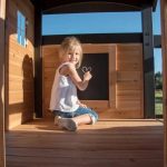 Backyard Discovery Canyon Creek Wooden Swing Set with Slide and Rock Wall - Image 4