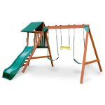 Basic Swing Set with Slide - Image 3