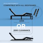 Bedplanet Model P Adjustable Bed with Dual Massage and USB Ports - Image 15