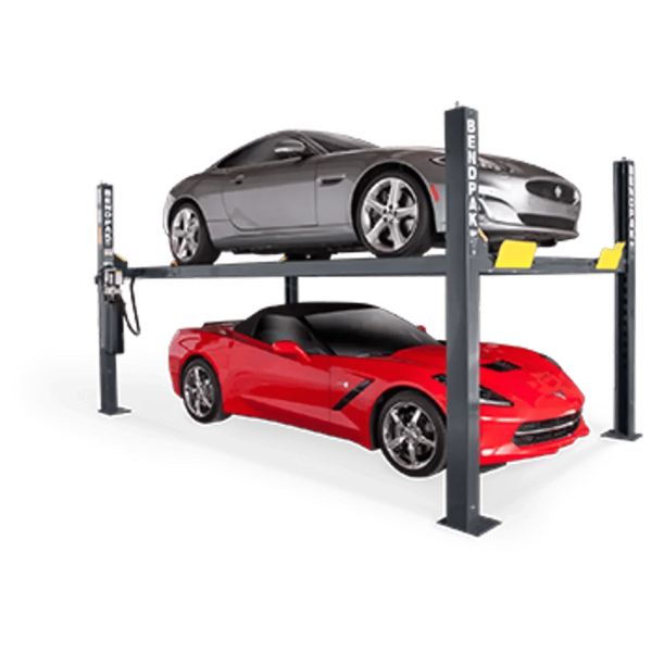 BENDPAK HD-9XL 9,000-lb. Capacity / Four-Posts Lift / Standard Width / Extended Length - Prioka