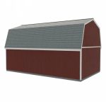 Best Barns Camp Reynolds 16 x 32 ft. Gambrel Wood 2-Story Outdoor Storage Shed Kit - Image 2