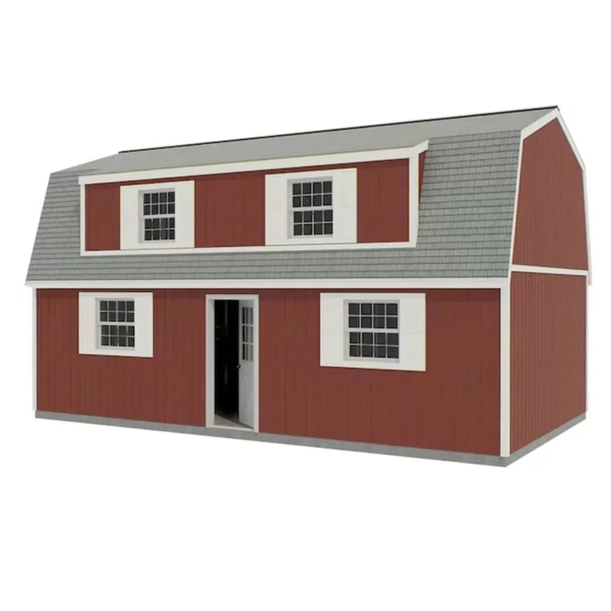 best-barns-camp-reynolds-16-x-32-ft-gambrel-wood-2-story-outdoor-storage-shed-kit-5952263 Best Barns Camp Reynolds 16 x 32 ft. Gambrel Wood 2-Story Outdoor Storage Shed Kit - Prioka