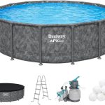 Bestway APX 365 16ft x 48 inches Round Above Ground Pool Sets - Prioka
