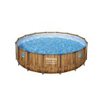 Bestway Power Steel Swim Vista 16' x 48" Round Above Ground Swimming Pool Set - Image 6