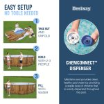 Bestway Power Steel Swim Vista 16' x 48" Round Above Ground Swimming Pool Set - Image 3