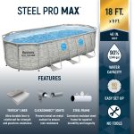 Bestway Power Steel Swim Vista 18' x 9' x 48" Above Ground Swimming Pool Set - Image 2