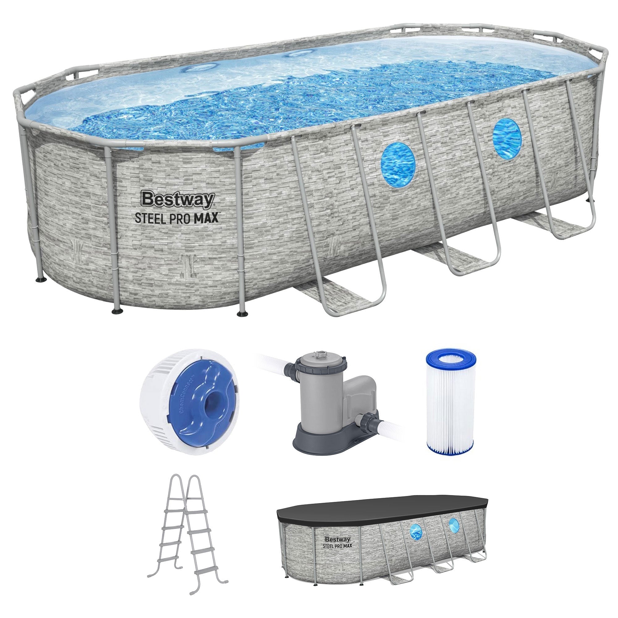 bestway-power-steel-swim-vista-18-x-9-x-48-above-ground-swimming-pool-set-8823584 Bestway Power Steel Swim Vista 18' x 9' x 48" Above Ground Swimming Pool Set - Image 1