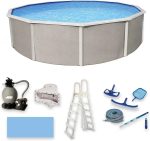 Blue Wave Belize 15′ Round Above Ground Pools - Prioka