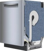 Bosch 800 Series 24 in. Top Control Smart Dishwashers with 42 dBa Sound Level, 3rd-Rack, CrystalDry & Pockets – Stainless Steel - Image 2