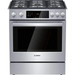 Bosch 800 Series 30 Inch Gas Slide-In Range with True Convection Oven – Stainless Steel - Prioka