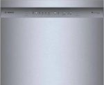 Bosch SHE41CM5N 300 Series 24″ Dishwashers 48 db – Recessed Handle, Stainless Steels - Image 2