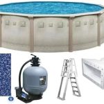 Brazil Premium 27′ x 52″ Round Above Ground Swimming Pool Packages - Prioka