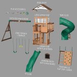 Bristol Point Swing Set Shipping Assembly Included - Image 8
