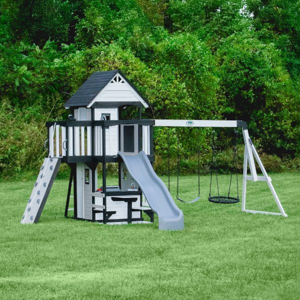 Canyon Creek Swing Set – White - Prioka