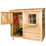 Cedarshed Bayside 8×4 Lean-To Western Red Cedar Storage Shed Kit - Image 3
