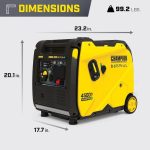 Champion 4,500-Watt Portable Dual Fuel Inverters Generators 200991 - Image 3