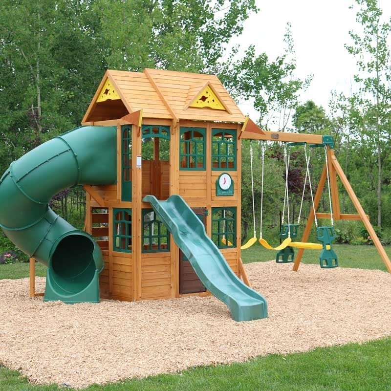charleston-lodge-wooden-swing-set-playset-5622039 Charleston Lodge Wooden Swing Set / Playset - Prioka
