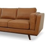 Chase Top-Grain Leather Sofa, 90 Inches MCM - Image 9