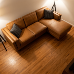 Chase Top-Grain Leather Sofa, 90 Inches MCM - Image 11