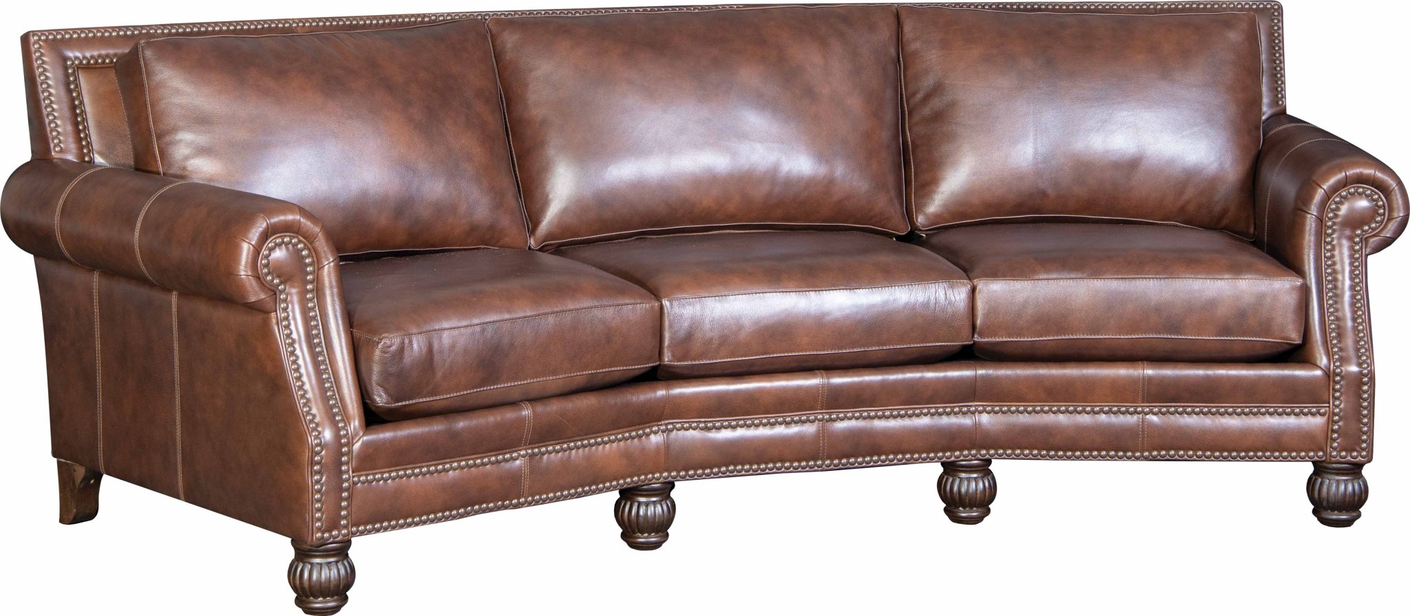 chex-leather-conversation-sofa-7906865 Chex Leather Conversation Sofa - Image 1