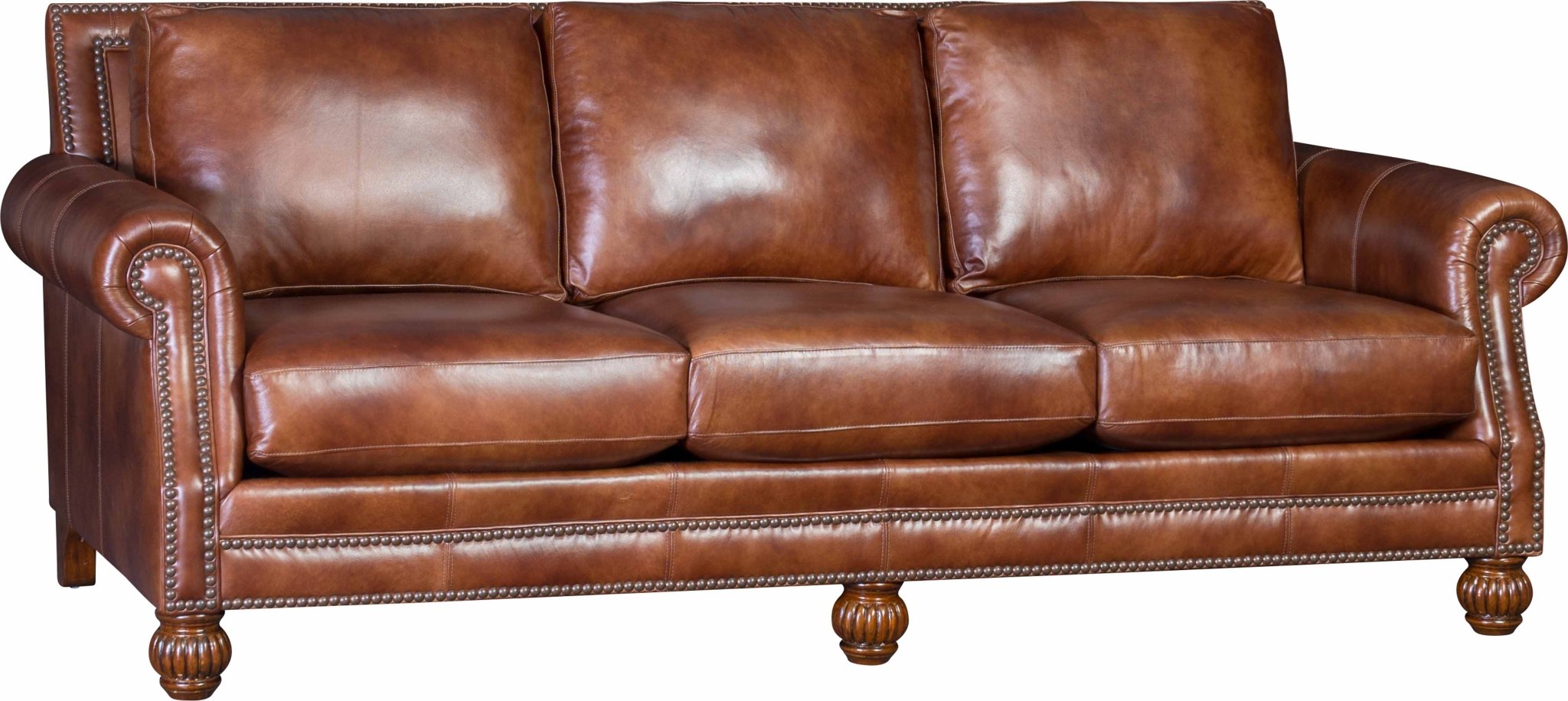 chex-leather-loveseat-2286179 Chex Leather Loveseat - Image 1