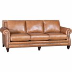 Chex Leather Loveseat - Image 2