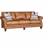 Chex Leather Sofa - Image 3