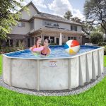 Coastal 5″ Steel Frame Oval Swimming Pool & Bundles - Prioka