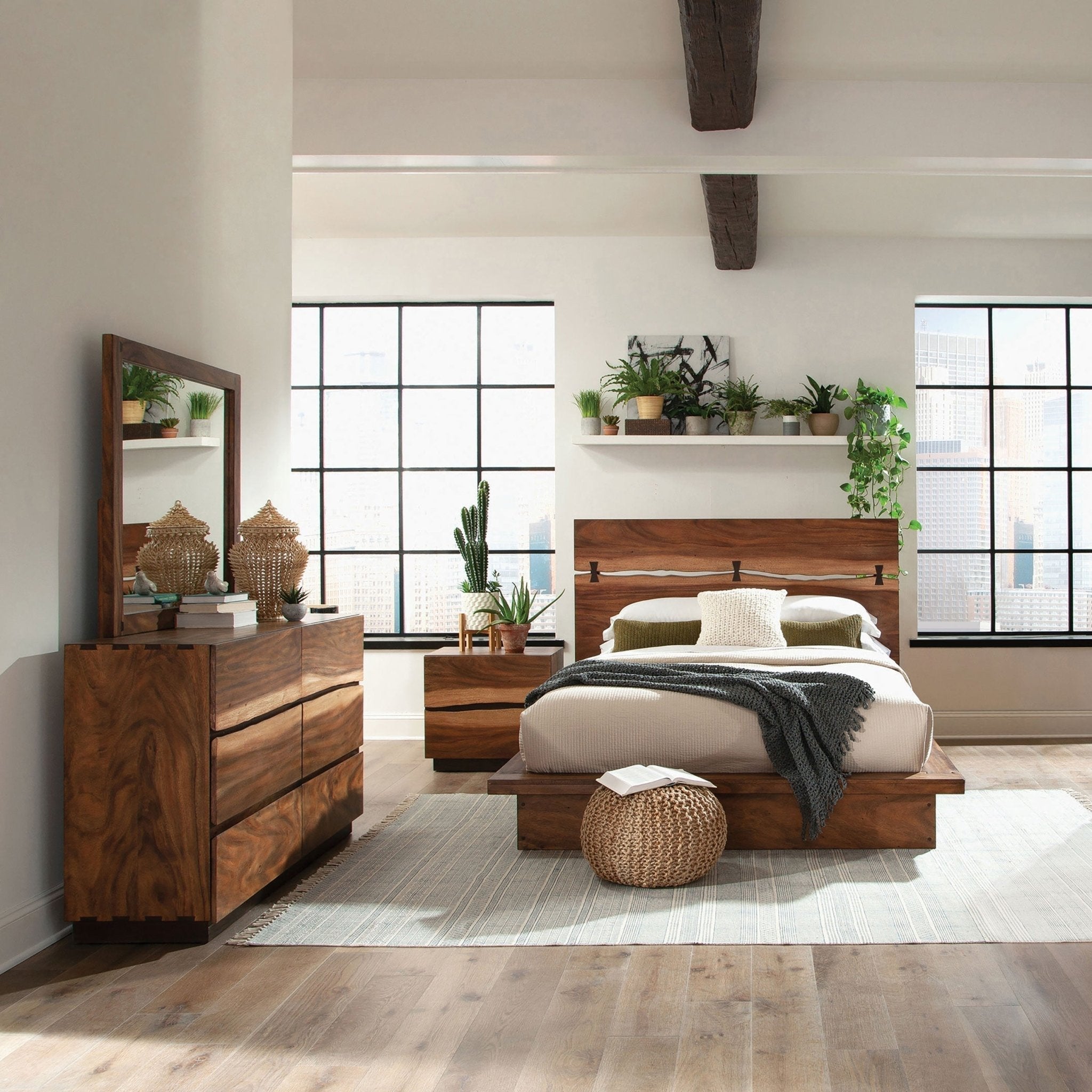 coaster-fine-furniture-winslow-bedroom-set-smokey-walnut-platform-bed-with-storage-3096554 Coaster Fine Furniture Winslow Bedroom Set – Smokey Walnut Platform Bed with Storage - Prioka