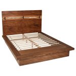 Coaster Fine Furniture Winslow Bedroom Set – Smokey Walnut Platform Bed with Storage - Prioka