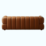 Cognac Top-Grain Leather Sofa - Image 11