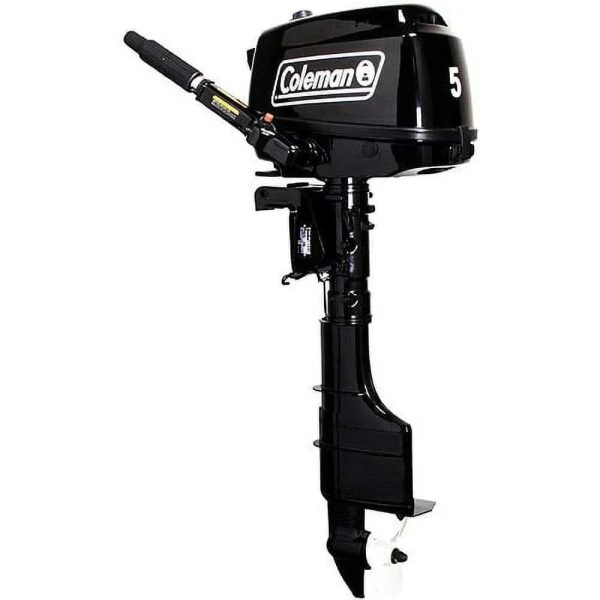 Coleman Powersports 5 HP 4 Stroke Outboards Boat Motors with Easy Pull Start F5BMS - Prioka
