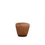 Colette Leather Ottoman