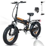 Colorway Orange 750W Fat Tire Electric Bike - Prioka