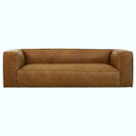 Colton Tan Leather Sofa - Image 8