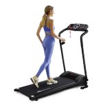 Compact Folding Treadmill for Home, Superfit Electric Walking Running Machine