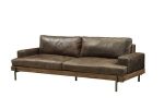 Comstock Leather Sofa - Chocolate - Image 4