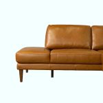 Corbin Top-Grain Leather Sectional - Image 7