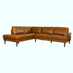 Corbin Top-Grain Leather Sectional - Image 9