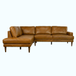 Corbin Top-Grain Leather Sectional - Image 8