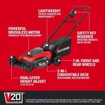 CRAFTSMAN V20 20-Inch Cordless Push Lawn Mower - Image 2