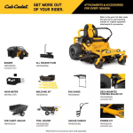 Cub Cadet Ultima ZT1 50″ Zero-Turn Riding Lawn Mower - Power, Precision 038; Comfort - Image 3
