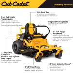 Cub Cadet Ultima ZT1 50″ Zero-Turn Riding Lawn Mower — Power, Precision & Comfort - Image 4