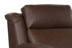 Dale Leather Power "WALL HUGGER" Pillow Back Living Room Reclining Chair - Image 19
