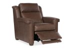 Dale Leather Power "WALL HUGGER" Pillow Back Living Room Reclining Chair - Image 14