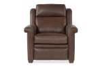 Dale Leather Power "WALL HUGGER" Pillow Back Living Room Reclining Chair - Image 16